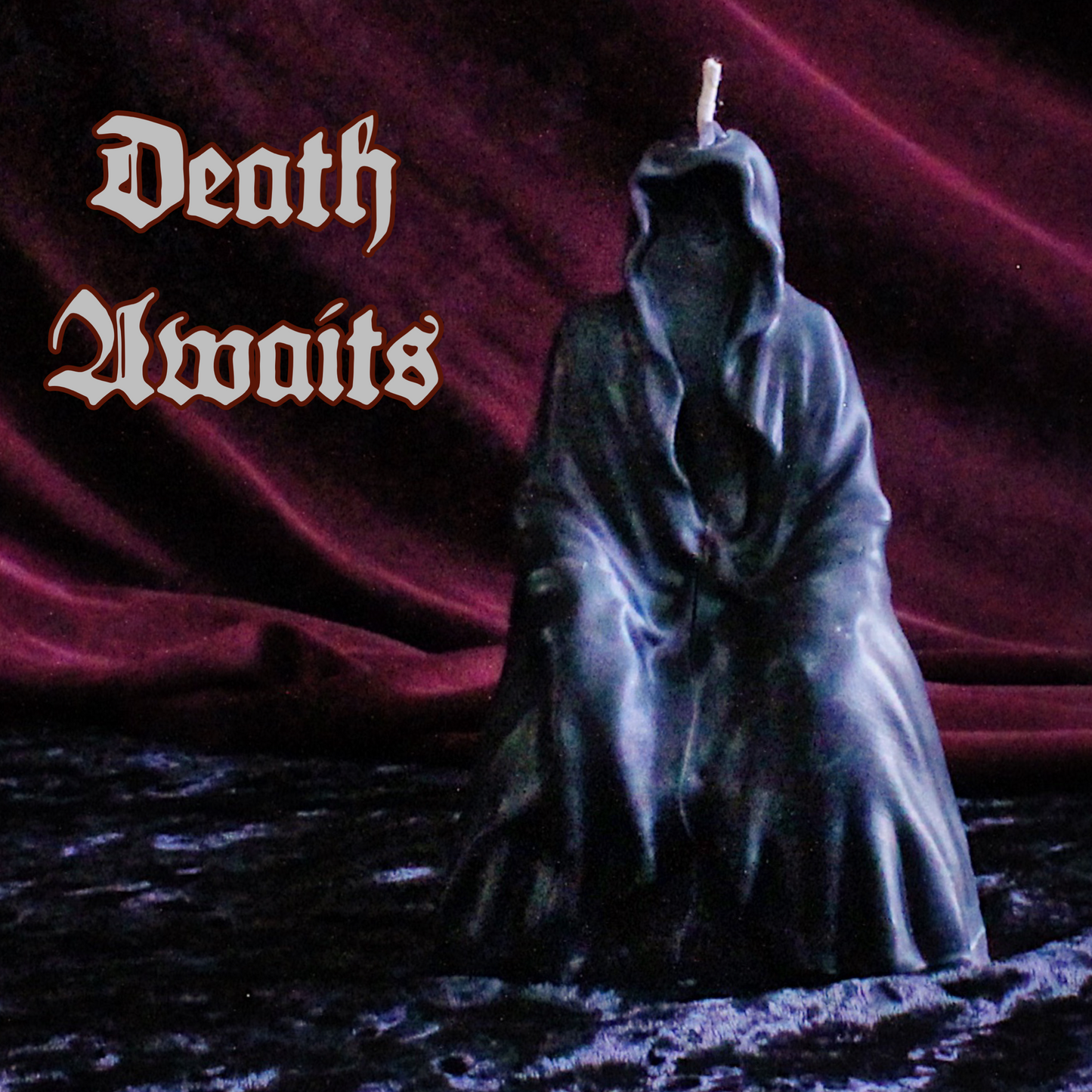 DEATH AWAITS Bleeding Wax Candle - DRENCHEDskin®