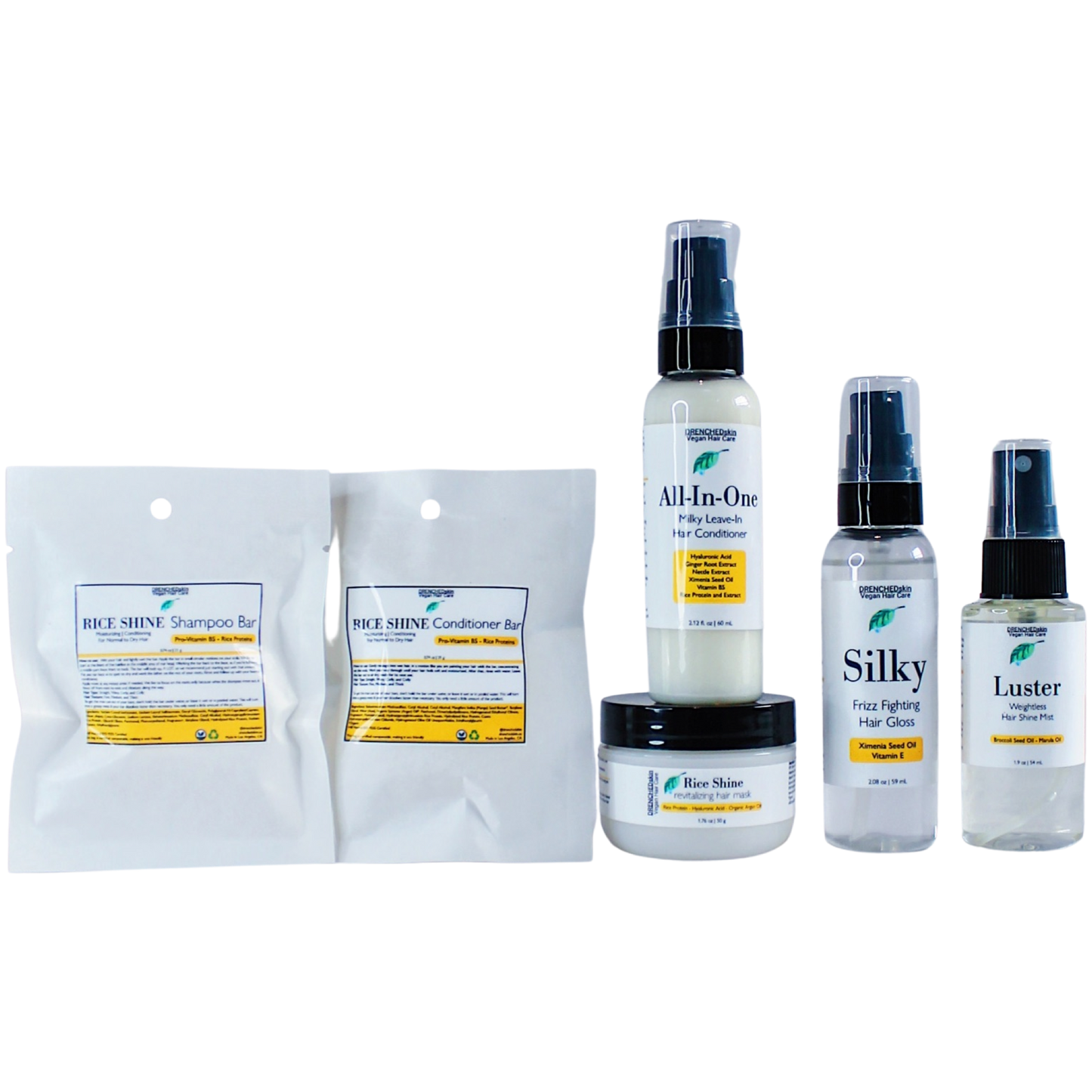 Hair Deluxe Sample Kit - DRENCHEDskin®