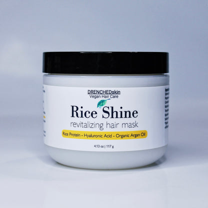 RICE SHINE Revitalizing Hair Mask - DRENCHEDskin®