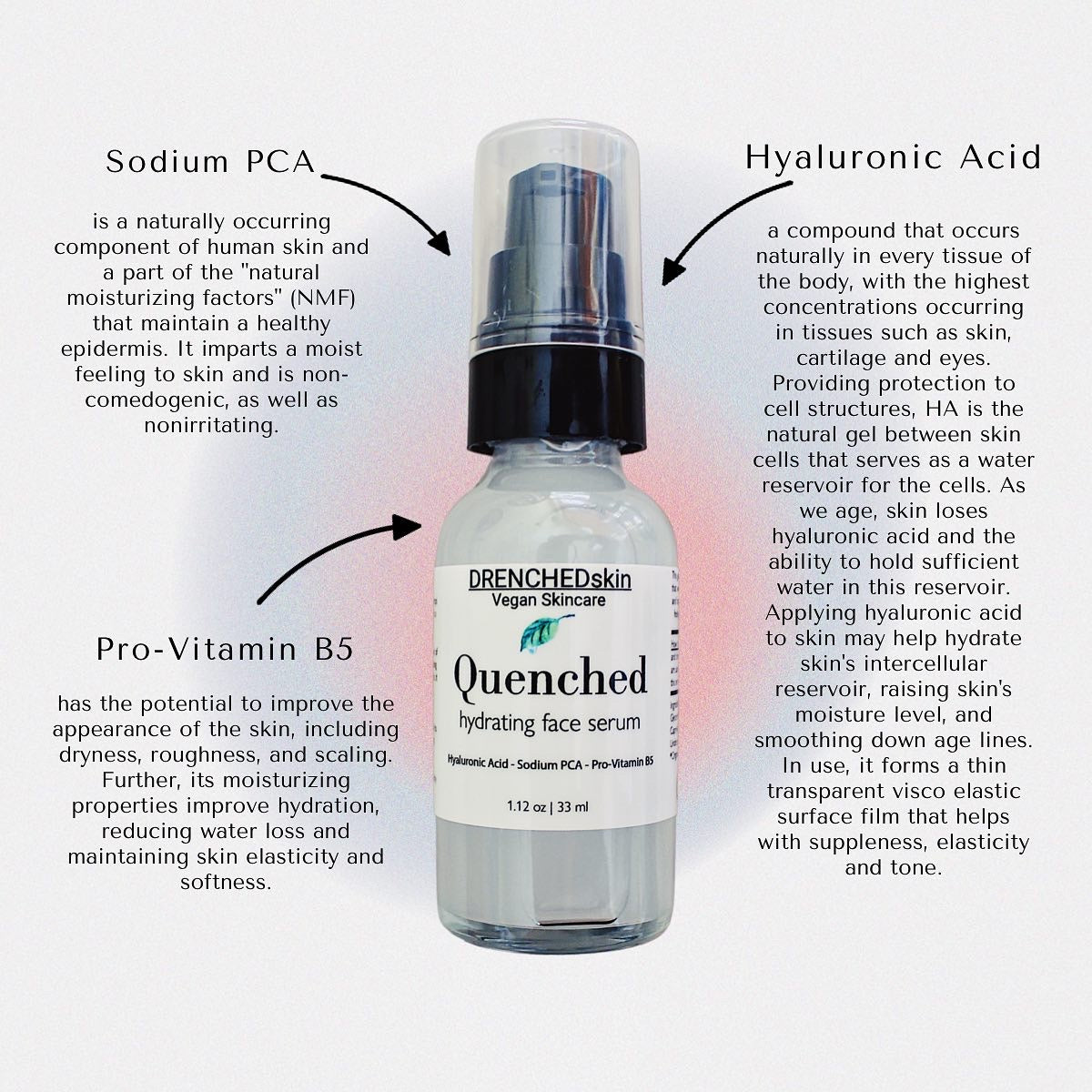 QUENCHED Hydrating Face Serum - DRENCHEDskin®